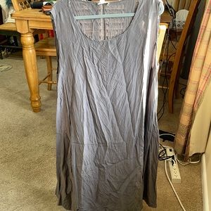 Garnet Hill Silk Washable Dress